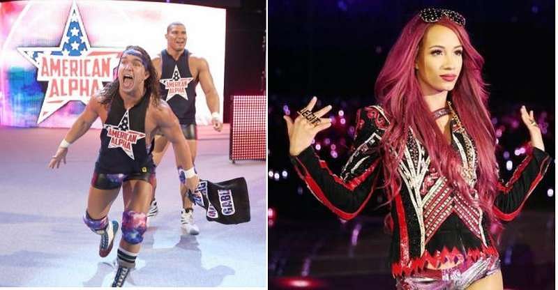 Both Sasha and American Alpha have been slippery around the title picture, so a final pin in case of both would boost their credibility.